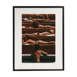 Stampa con cornice "Eye Of The Beholder" di Slim Aarons