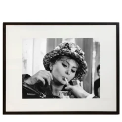 Stampa con cornice Sophia Smoking di Keystone