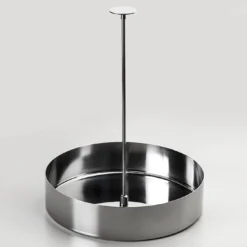 Stile 22cm Vassoio da portata rotondo con manico