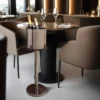 Stile Raffreddatore per vino isolato in acciaio inox per 2 bottiglie