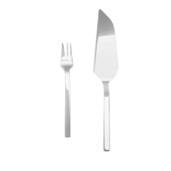 STILE Set di 6 forchette e server per torte di Pininfarina
