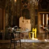 Stile Vassoio grande in acciaio inox