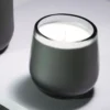 Stilla Cerae Piccola Candela Grigio Acciaio Di Federico Peri