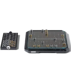 Stratego Black Marble Chess + 1 gioco aggiuntivo