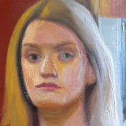 Studentesse Olio su tela Pittura