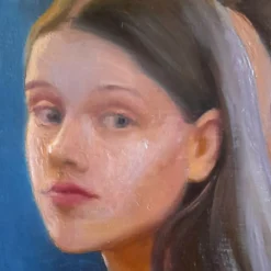 Studentesse Olio su tela Pittura