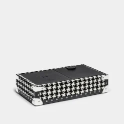 Svuota tasche con Caricabatterie Nero e Bianco Bauletto