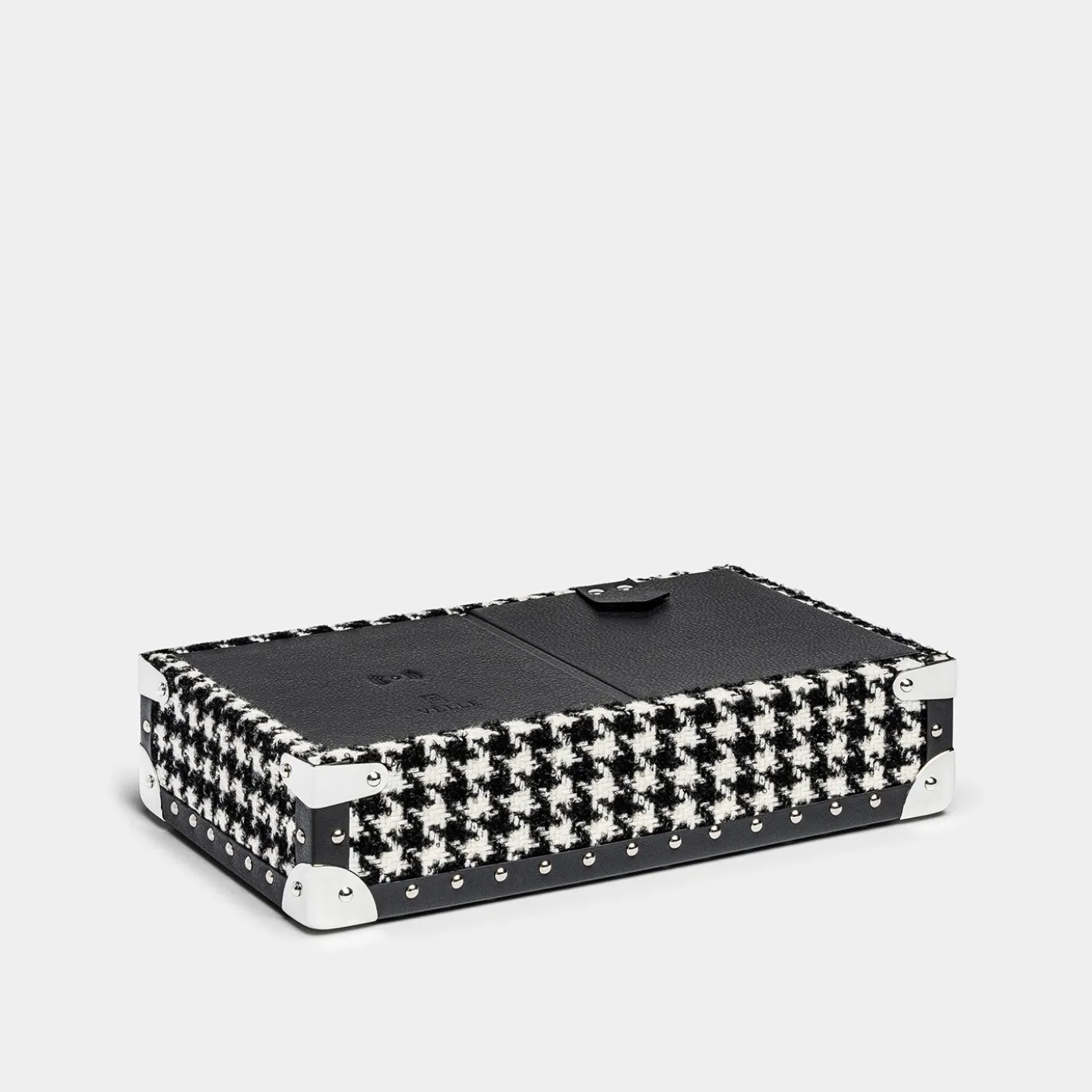 Svuota tasche con Caricabatterie Nero e Bianco Bauletto