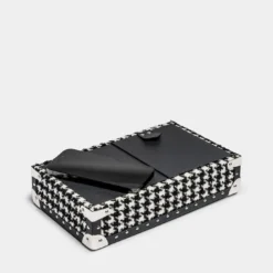 Svuota tasche con Caricabatterie Nero e Bianco Bauletto