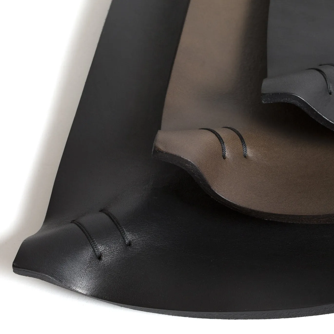 Svuotatasche Piatto Large Testa di Moro Leather