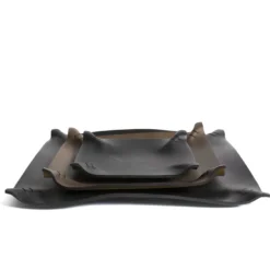 Svuotatasche Piatto Large Testa di Moro Leather