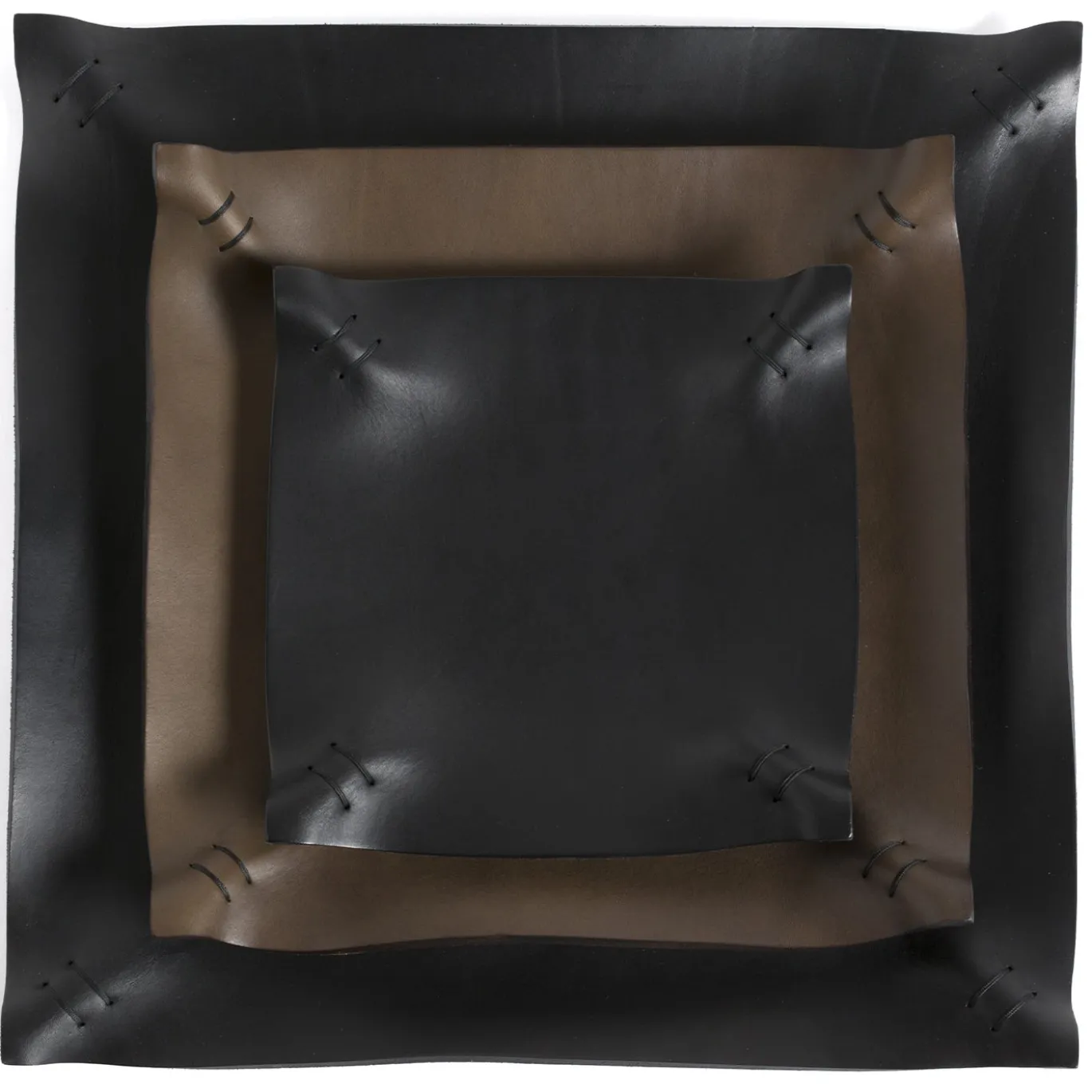 Svuotatasche Piatto Large Testa di Moro Leather