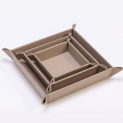 Svuotatasche Picasso Seta Medio in Pelle Beige
