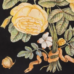 Tableau di intarsio in marmo rosa
