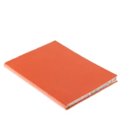 Taccuino in pelle arancione