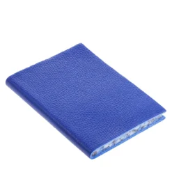 Taccuino in pelle indaco