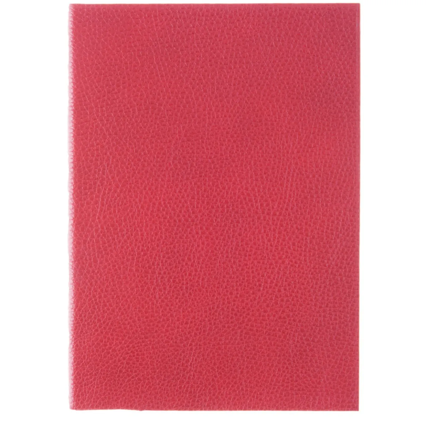 Taccuino in pelle rossa