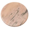 Tagliere rotondo Perfeo in marmo rosa Portogallo