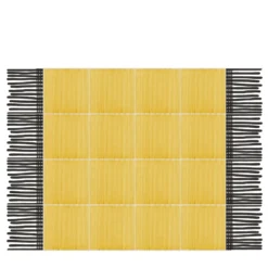 Tappeto Composizione ceramica giallo totale di Giuliano Andrea dell'Uva 120 X 80