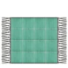Tappeto Composizione ceramica verde totale di Giuliano Andrea dell'Uva 120 X 80 con bordo nero