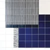 Tappeto Total Blue Composizione ceramica di Giuliano Andrea dell'Uva 200 x 100