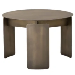 Tavolino da caffè Shirudo in bronzo nuvolato di Elisa Honkanen