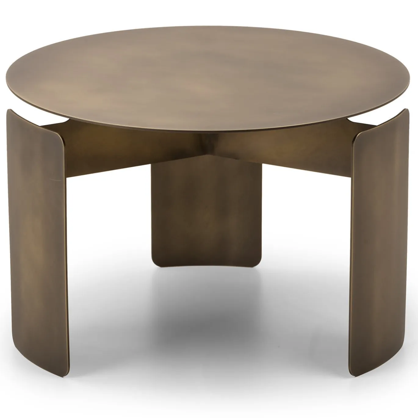 Tavolino da caffè Shirudo in bronzo nuvolato di Elisa Honkanen