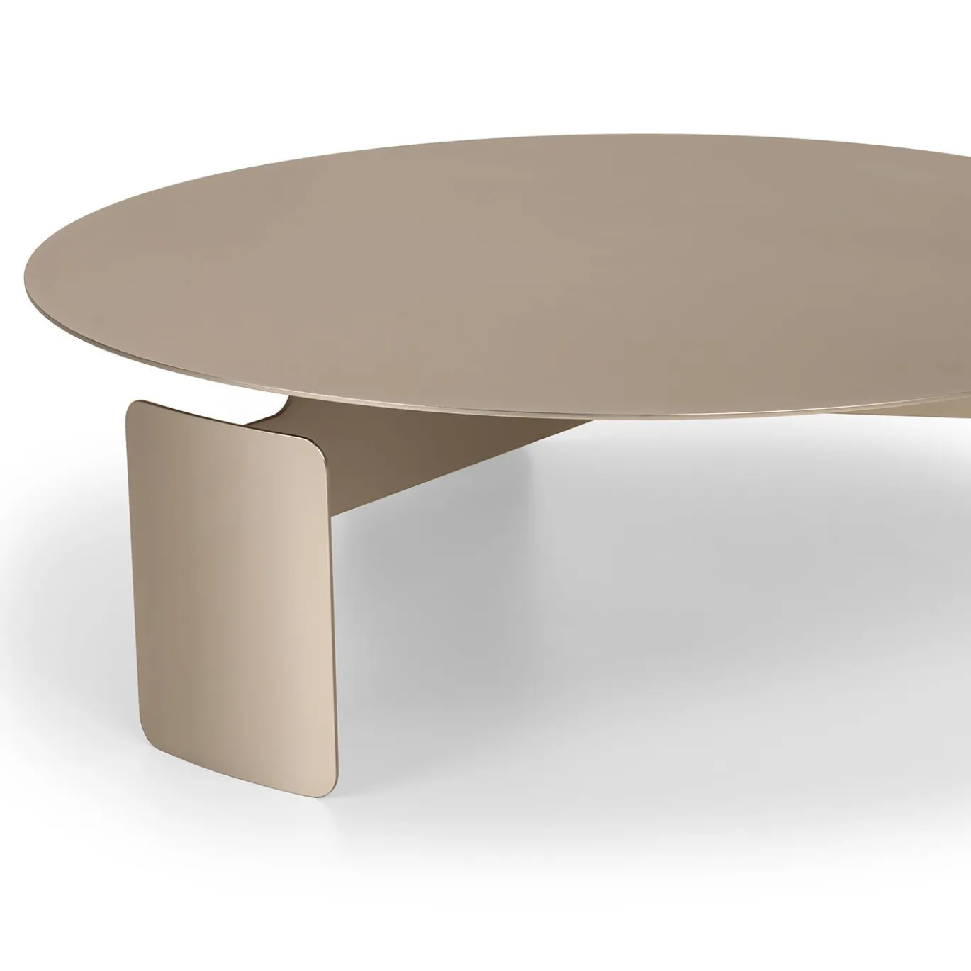 Tavolino grigio Shirudo di Elisa Honkanen