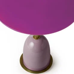 Tavolino Pins Medio in Ceramica Viola