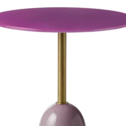 Tavolino Pins Medio in Ceramica Viola