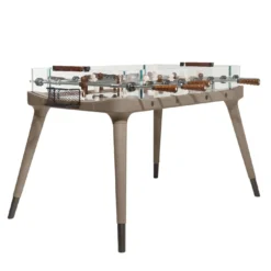 Tavolo Calcio Balilla 90� Minuto in Pelle Beige