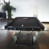 Tavolo da Biliardo T1.1 Nero in Cristallo - 8ft