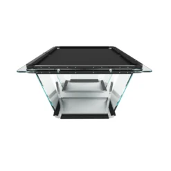 Tavolo da Biliardo T1.1 Nero in Cristallo - 8ft