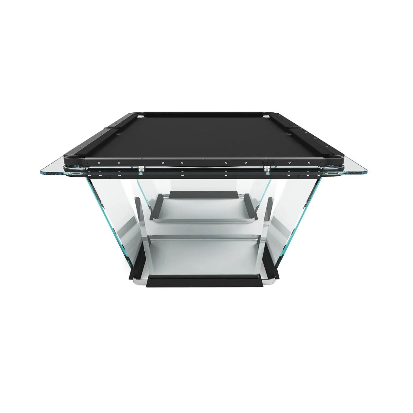 Tavolo da Biliardo T1.1 Nero in Cristallo - 8ft