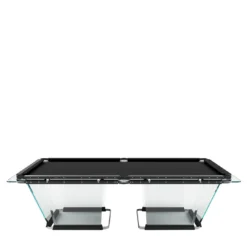 Tavolo da Biliardo T1.1 Nero in Cristallo - 8ft