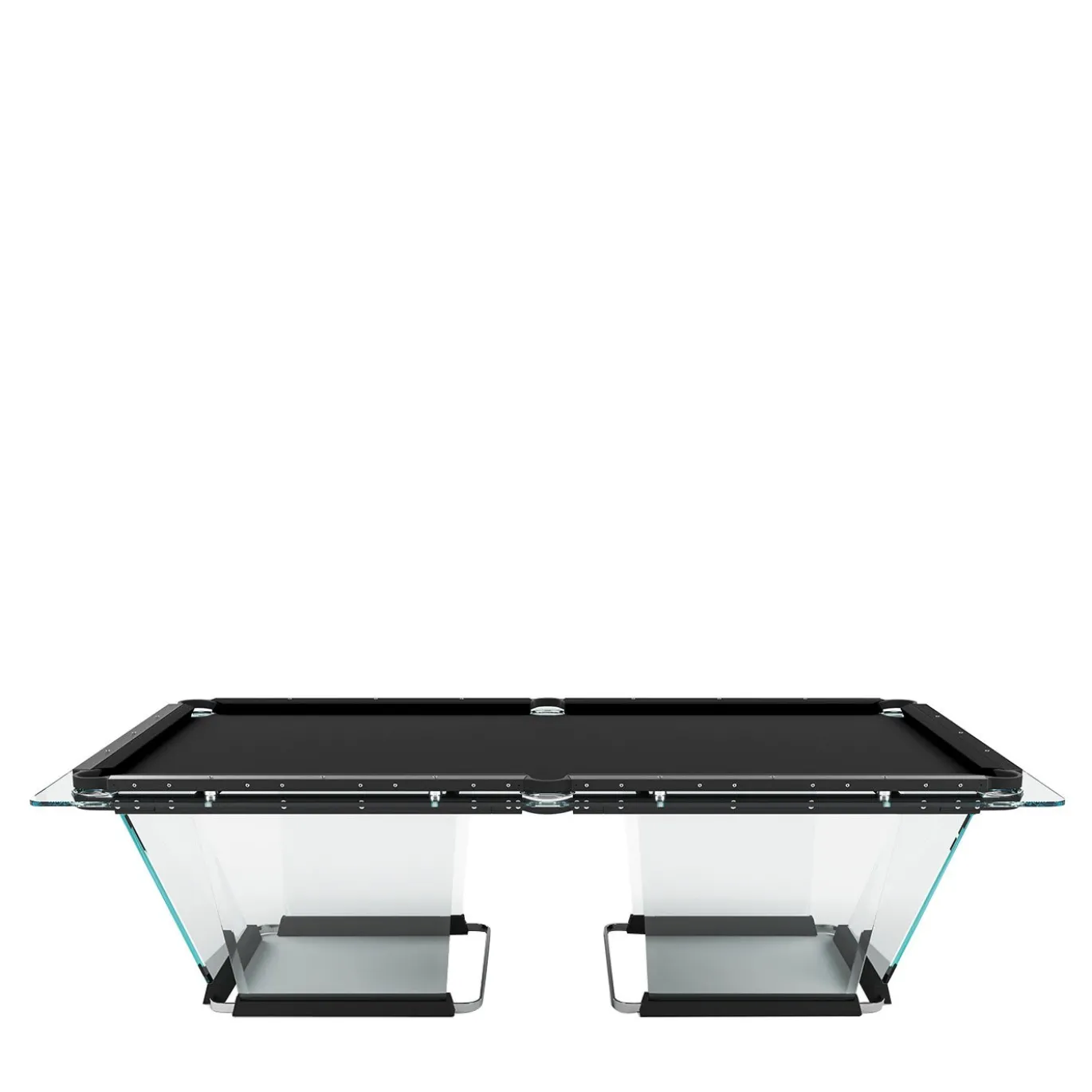 Tavolo da Biliardo T1.1 Nero in Cristallo - 8ft