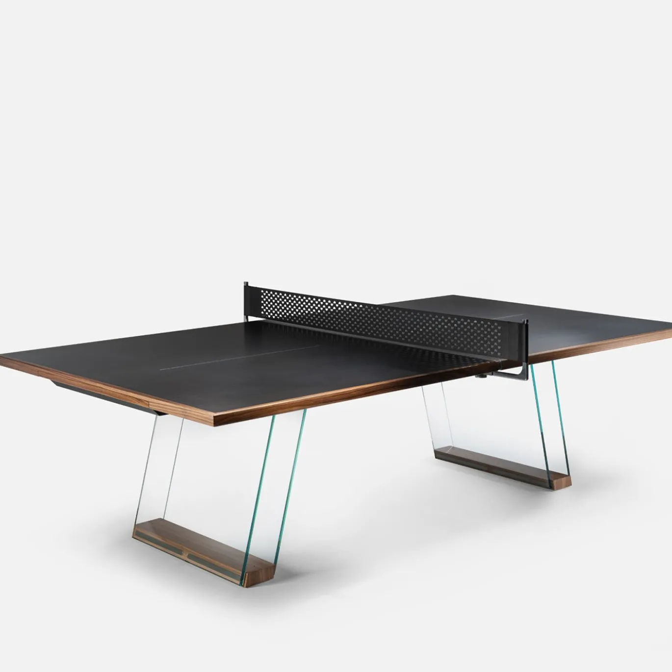 Tavolo da Ping-Pong Scambio in Legno e Vetro