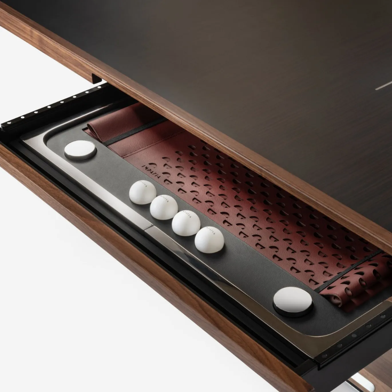 Tavolo da Ping-Pong Scambio in Legno e Vetro