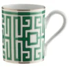 Tazza Smeraldo in Porcellana Labirinto