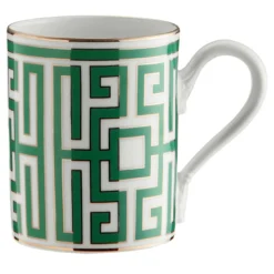 Tazza Smeraldo in Porcellana Labirinto