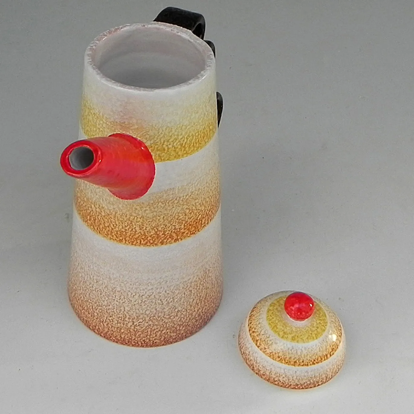 Teiera in ceramica Tre Anse