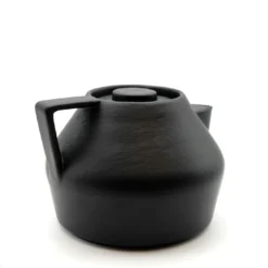 Teiera M.U.M. in Ceramica Nera
