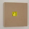 Tema del vuoto Nella Misura Di 30 (Quadrato Con Vuoto Giallo)