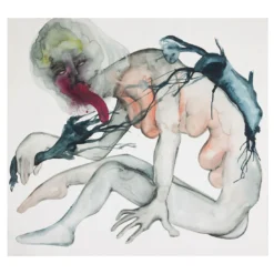 The Essence of Catherine Deshayes Acquerello su Carta