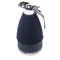 Thermos grande in acciaio blu