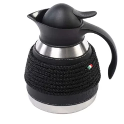 Thermos piccolo in acciaio nero