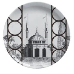 Topkapi III Set di 2 piatti da dessert in porcellana