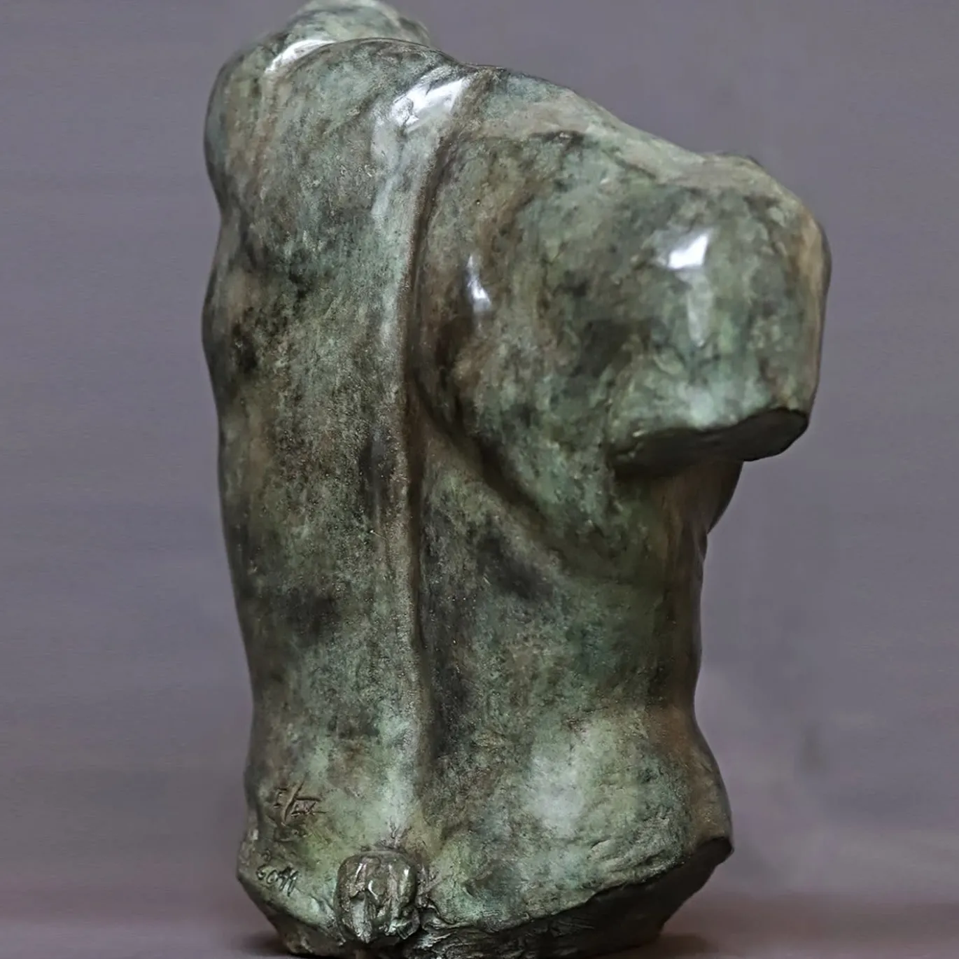 Torso di Fauno Scultura in bronzo