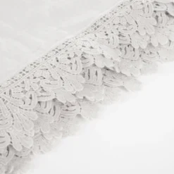 Tovaglia bianca con pizzo siciliano