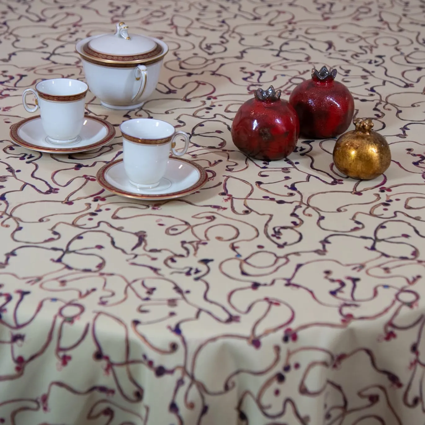 Tovaglia Gocce di Luce Beige